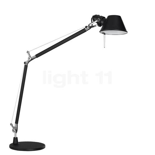 Artemide Tolomeo Tavolo, zwart - met tafelvoet (Tafellampen), Huis en Inrichting, Lampen | Tafellampen, Nieuw, Verzenden