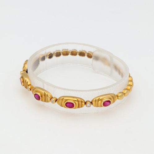 Zonder Minimumprijs - Armband - 18 karaat Geel goud Diamant, Sieraden, Tassen en Uiterlijk, Armbanden