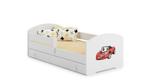 Kinderbed Race Auto 160x80 | Retourdeal | 40% Korting, 85 tot 100 cm, Nieuw, Ophalen of Verzenden, Lattenbodem