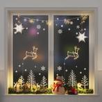 vidaXL Kerstverlichting rendier silhouet 2 st 35 LEDs warm, Verzenden, Nieuw