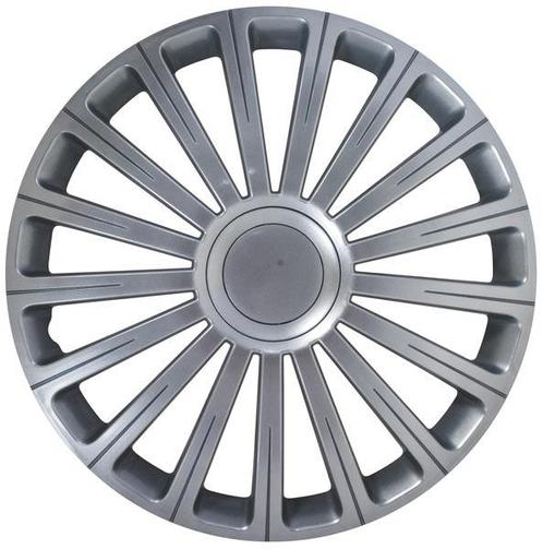 Wieldoppen  Radical 16-inch zilver + chroom ring, Auto diversen, Wieldoppen, Verzenden