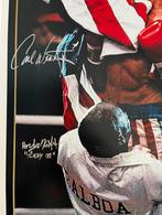 Rocky IV - Poster (60x90cm) Signed by 6 - Stallone,, Nieuw