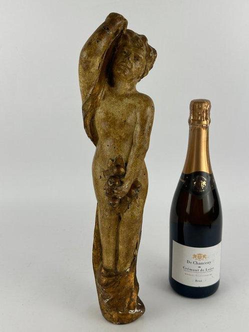 Figuur - A figure of Bacchus - Hout, Antiek en Kunst, Antiek | Keramiek en Aardewerk