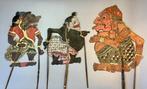 Wayang Kulit 3x. - Semar - Indonesië (Zonder Minimumprijs), Antiek en Kunst