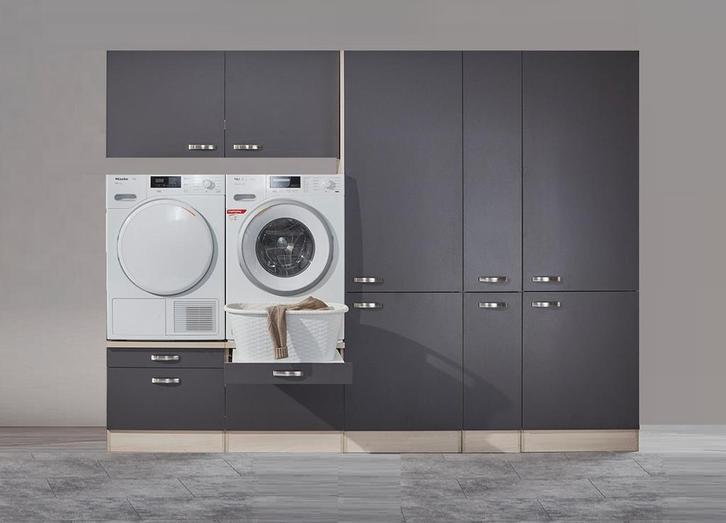 Voorraad: Wasmachine onderkast | wasruimte kast | Verhoger, Huis en Inrichting, Kasten | Overige, Nieuw, Ophalen of Verzenden