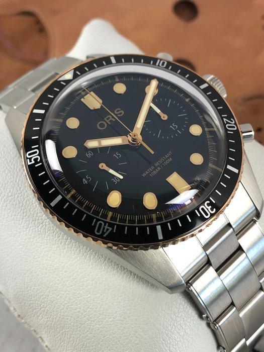 Oris - Divers Sixty Five Chronograph Automatic - 01 771 7744, Sieraden, Tassen en Uiterlijk, Horloges | Heren
