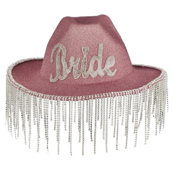 Bride Hoed Roze, Hobby en Vrije tijd, Feestartikelen, Nieuw, Verzenden