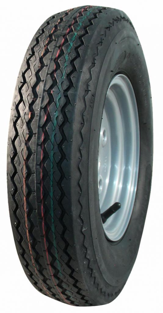 Compleet 12 inch wiel - 4.80-12 band + velg - opel steek:, Auto-onderdelen, Banden en Velgen, Ophalen of Verzenden
