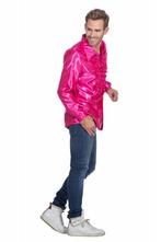 Ruchesblouse satijn cyclaam, Kleding | Dames, Ophalen of Verzenden, Nieuw