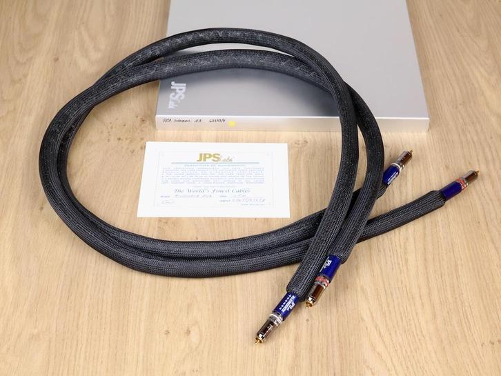 JPS Labs Aluminata highend audio interconnects RCA 1,5 metre, Audio, Tv en Foto, Audiokabels en Televisiekabels, Overige kabels