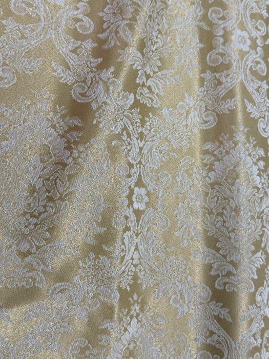 Luxe damast met brokaat uit Damaskus voor tapijtwerk -, Antiek en Kunst, Antiek | Kleden en Textiel