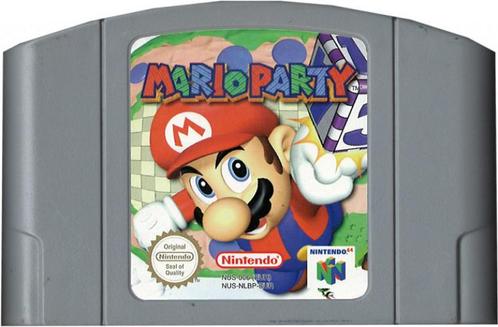 Mario Party (losse cassette) (Nintendo 64), Spelcomputers en Games, Games | Nintendo 64, Gebruikt, Verzenden