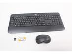 Keyboard with Gaming Mouse Logitech MK540 ADVANCED, Verzenden, Zo goed als nieuw