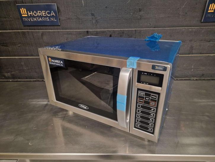 Horeca magnetron 1000W | RVS | 20 programmas, Zakelijke goederen, Horeca | Keukenapparatuur, Nieuw in verpakking, Ovens, Magnetrons en Steamers