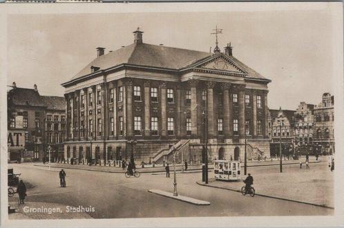 GRONINGEN - Stadhuis, Verzamelen, Ansichtkaarten | Nederland, Verzenden