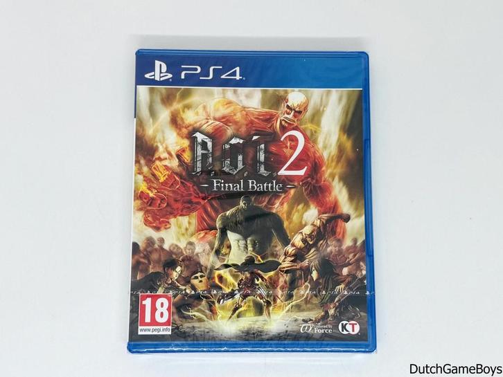 Playstation 4 / PS4 - A.O.T. - Attack On Titan 2 - Final Bat, Spelcomputers en Games, Games | Sony PlayStation 4, Gebruikt, Verzenden