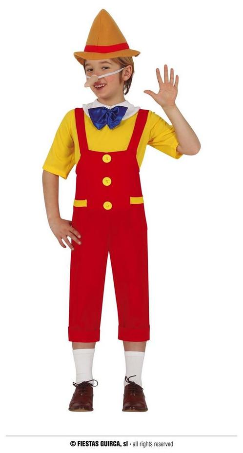 Pinokkio Pakje Jongen, Kleding | Heren, Carnavalskleding en Feestkleding, Nieuw, Ophalen of Verzenden