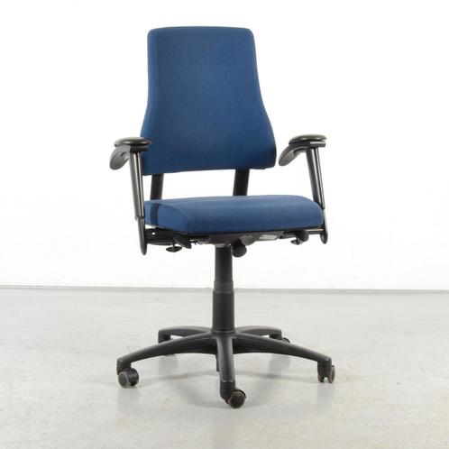 BMA Axia bureaustoel, blauw, 5D armleggers, Zakelijke goederen, Kantoor en Winkelinrichting | Kantoormeubilair en Inrichting, Ophalen of Verzenden