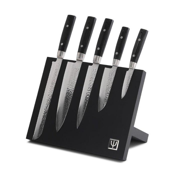 Yaxell Zen Messenset – 6-delig – Magnetisch Beukenhouten, Huis en Inrichting, Keuken | Bestek, Bestekset, Nieuw, Hout, Ophalen of Verzenden