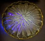 Kan - D. 31 cm - Uraniumglas, pressglas Annagelb - art-deco, Antiek en Kunst