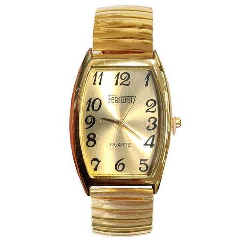 Fako® - Horloge - Rekband - Featurely - 31x44mm -, Sieraden, Tassen en Uiterlijk, Horloges | Dames, Verzenden