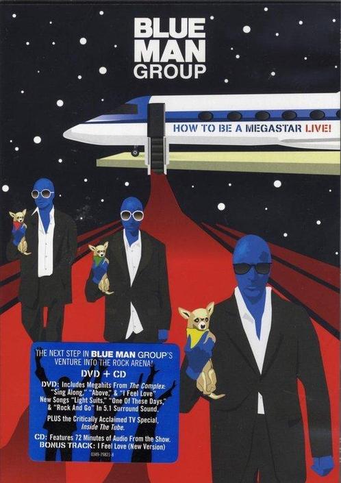Blue Man Group - How To Be A Megastar Live + CD, Cd's en Dvd's, Dvd's | Actie, Verzenden