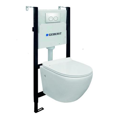 Inbouwreservoir + Wandcloset En Softclose Zitting Van Marcke, Doe-het-zelf en Verbouw, Sanitair, Overige typen, Nieuw, Ophalen of Verzenden