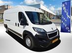 Peugeot Boxer 2.2 BlueHDI 140Pk L4H2 Airco Navi PDC Cruise c, Stof, Gebruikt, Wit, Onderhoudsboekje