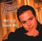 cd - Frans Bauer - Wat Ik Je Zeggen Wil, Zo goed als nieuw, Verzenden