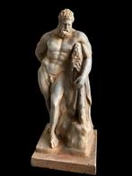 sculptuur, Ercole Farnese 43 cm h - 43 cm - Gegoten steen, Antiek en Kunst, Curiosa en Brocante