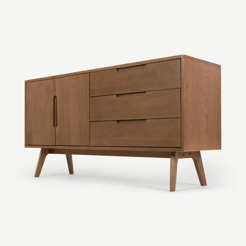 Jenson dressoir | donkergebeitst eiken | MADE, Huis en Inrichting, Kasten | Dressoirs, Nieuw, Verzenden