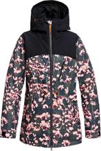 Roxy Stated - XL - Dames Ski jas - True Black Poppy, Nieuw, Verzenden