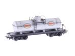 Schaal H0 Märklin 334 E.3 4-as Ketelwagen zilver Esso v.., Gebruikt, Overige typen, Ophalen of Verzenden, Analoog