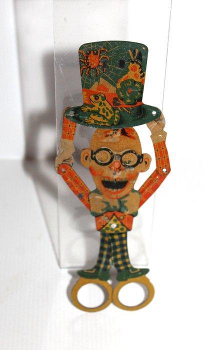 Distler - Blikken speelgoed - Harold Lloyd Tin Scissor Toy, Antiek en Kunst, Antiek | Speelgoed