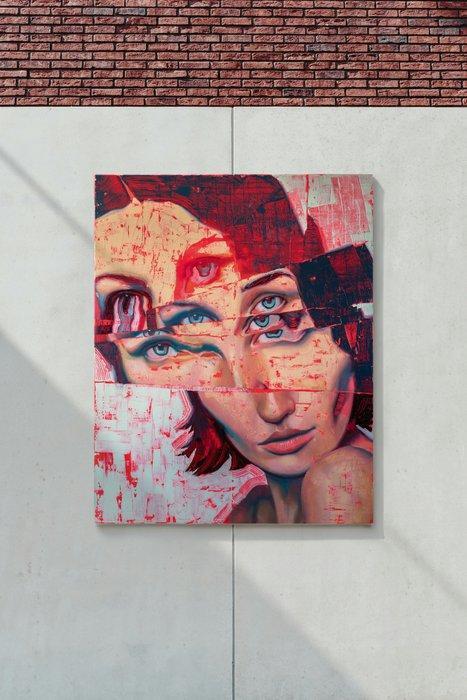 Manuel Benchico - Für Tante Annelie - XXL, Antiek en Kunst, Kunst | Schilderijen | Modern