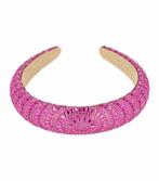 Haarband Diadeem Dik Glitter Fantasie Roze, Nieuw