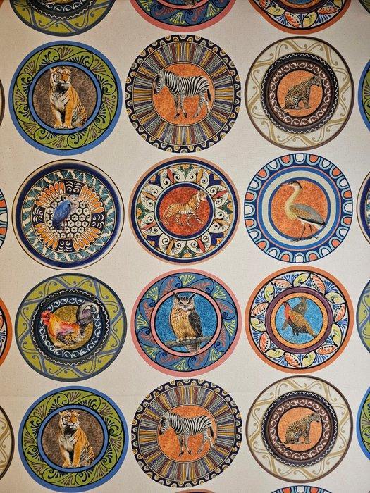 300x280cm! NIEUW Limited Edition exclusief textiel Pottery, Antiek en Kunst, Antiek | Kleden en Textiel