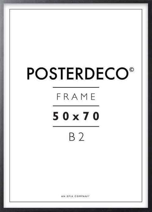 Zwart Houten Fotolijst (50x70cm), Audio, Tv en Foto, Fotografie | Fotolijsten, Nieuw, Ophalen of Verzenden