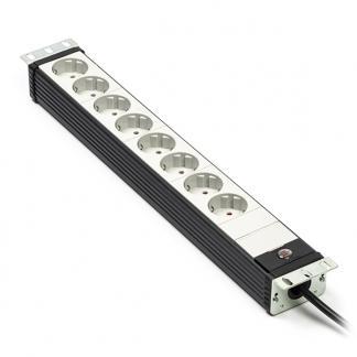 Stekkerdoos 8-voudig | Brennenstuhl | 3 meter (19 inch), Doe-het-zelf en Verbouw, Elektra en Kabels, Nieuw, Verzenden