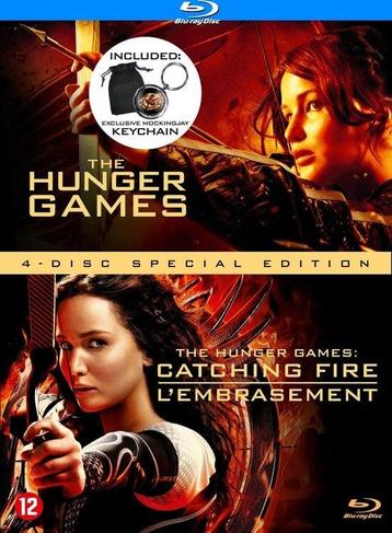 The hunger games 1 and 2 (blu-ray tweedehands film) beschikbaar voor biedingen