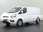 Ford Transit Custom Bestelbus L2 H1 2021 Diesel, Auto's, Ford, Zwart, Wit, Nieuw, Dealer onderhouden