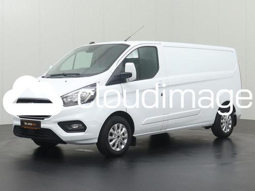 Ford Transit Custom Bestelbus L2 H1 2021 Diesel, Auto's, Ford, Dealer onderhouden, Te koop, Zwart, Handgeschakeld, Financial lease