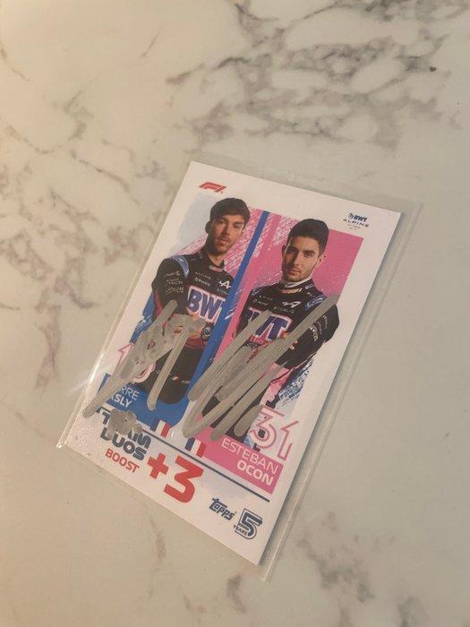 Alpine - F1 - Pierre Gasly / Esteban Ocon - 2024 - Sports, Verzamelen, Automerken, Motoren en Formule 1