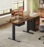 Zit-Sta Bureau 120 cm – Elektrisch met USB & Geheugen, Huis en Inrichting, Bureaus, Verzenden, Nieuw