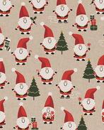 Linnenlook Half Panama Jolly Santas, Hobby en Vrije tijd, Nieuw, Overige kleuren