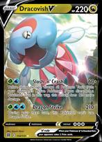 Dracovish V 114/172 Brilliant Stars, Hobby en Vrije tijd, Verzamelkaartspellen | Pokémon, Ophalen of Verzenden, Nieuw, Losse kaart