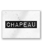 Wenskaart Chapeau 15cm, Verzenden, Nieuw