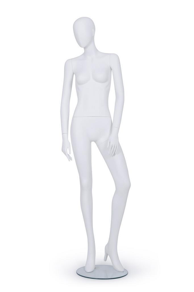 Faceless etalagepop dame wit GAGA05-MW EX RENTAL, Zakelijke goederen, Kantoor en Winkelinrichting | Winkel en Inventaris