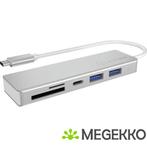 ICY BOX IB-HUB1413-CR hub & concentrator USB 3.0 (3.1 Gen 1), Computers en Software, USB Sticks, Verzenden, Nieuw, ICY BOX