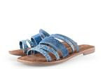Lazamani Slippers in maat 38 Blauw | 10% korting, Kleding | Dames, Schoenen, Slippers, Lazamani, Zo goed als nieuw, Verzenden